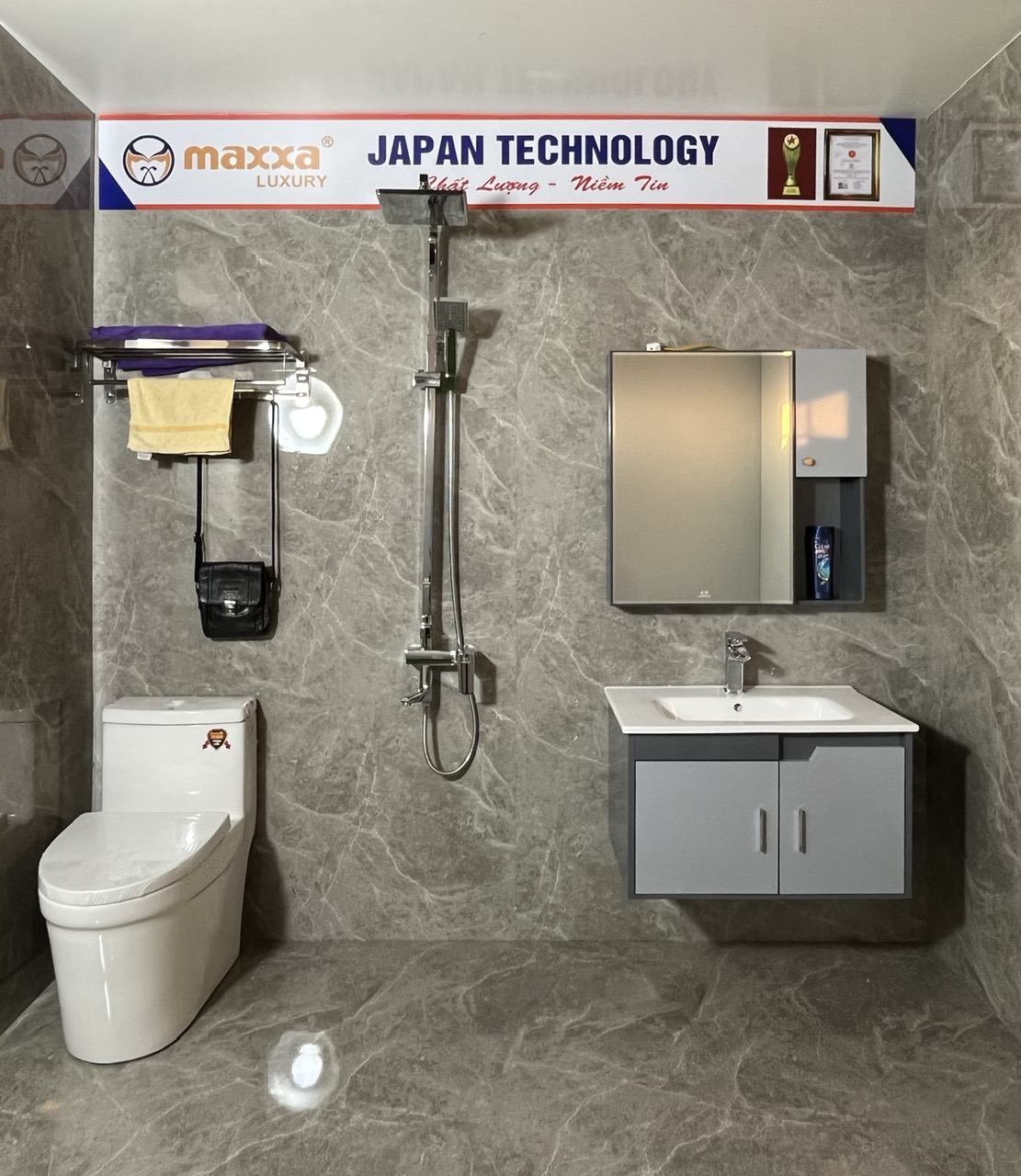 Combo Lavabo nhà tắm cao cấp Maxxa Luxury